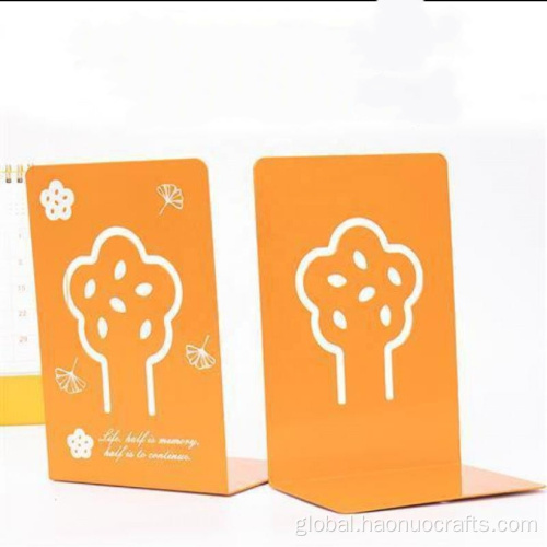 Book Holder For Reading Orange tree Metal simple bookshelf thickened library Factory